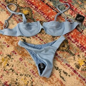 Brand new, never worn Zaful Bikini Top and Bottom
